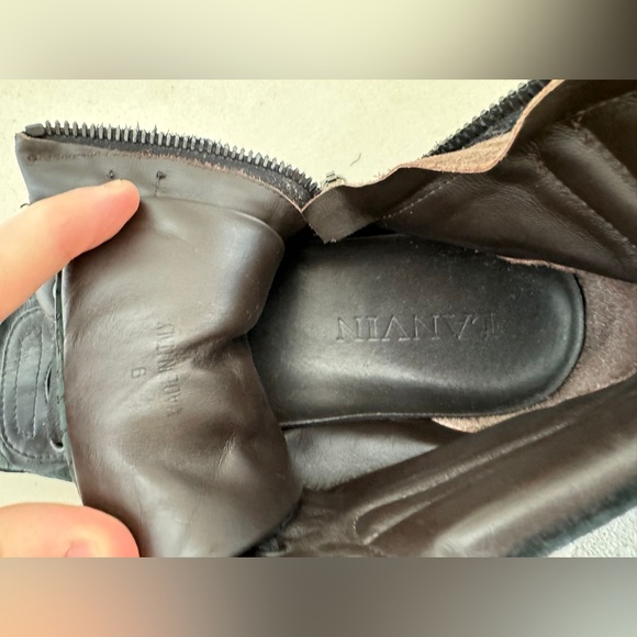 Lanvin Multi-Color Leather High Tops in good condition - Picture 5 of 9